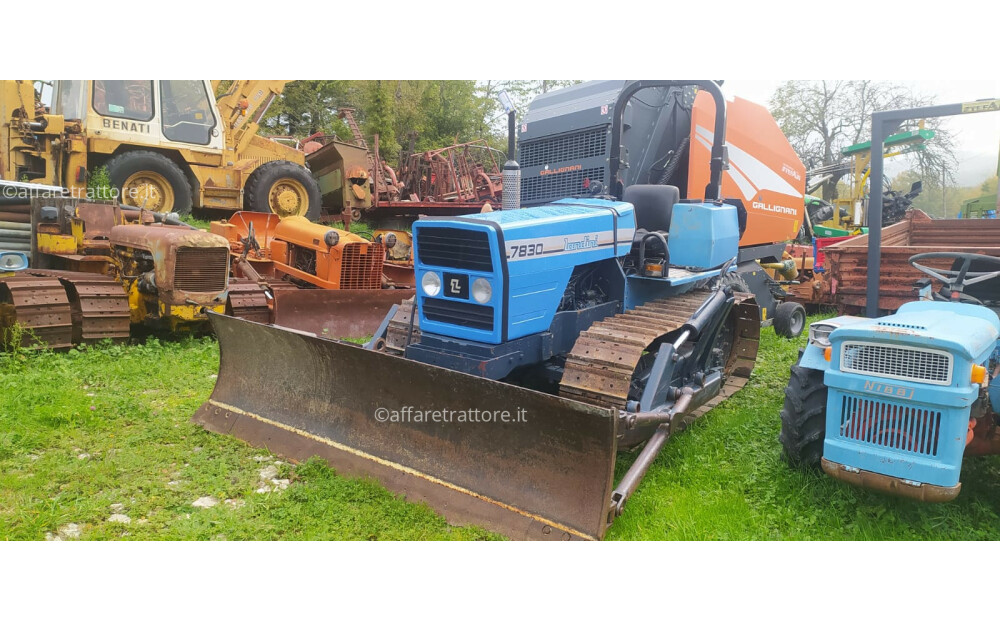 Traktor goseničar Landini C 7830 Rabljen z buldožerjem - 15