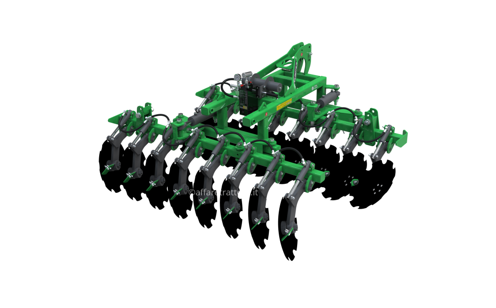 Vitale Project Variotilt VAR-14+2, 2,7m, 700kg Richiudibile Manualmente a 2,00m per Frutteto, vigneto e Pieno Campo Nuovo - 4