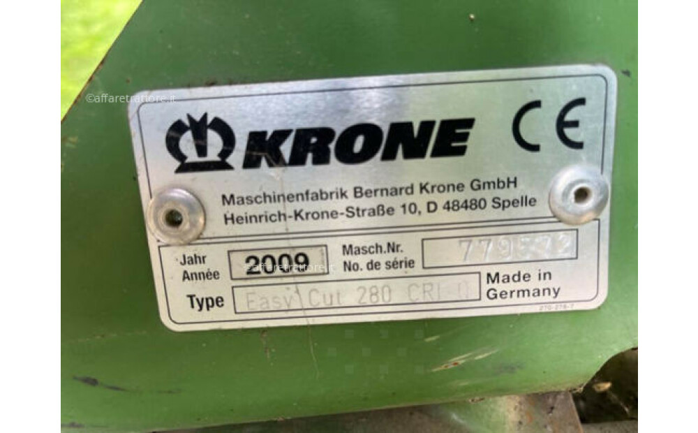 Krone EASY CUT R 280 CV Rabljeno - 6