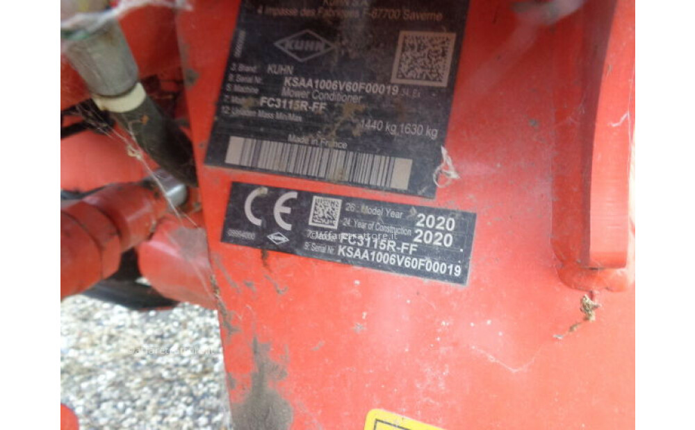 Kuhn FC 3115 RF FF Rabljeno - 7