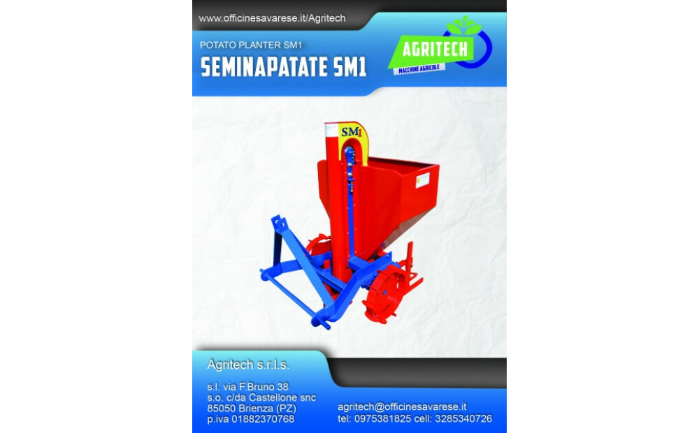 Agritech SM1 avtomatska sejalnica za krompir - 1