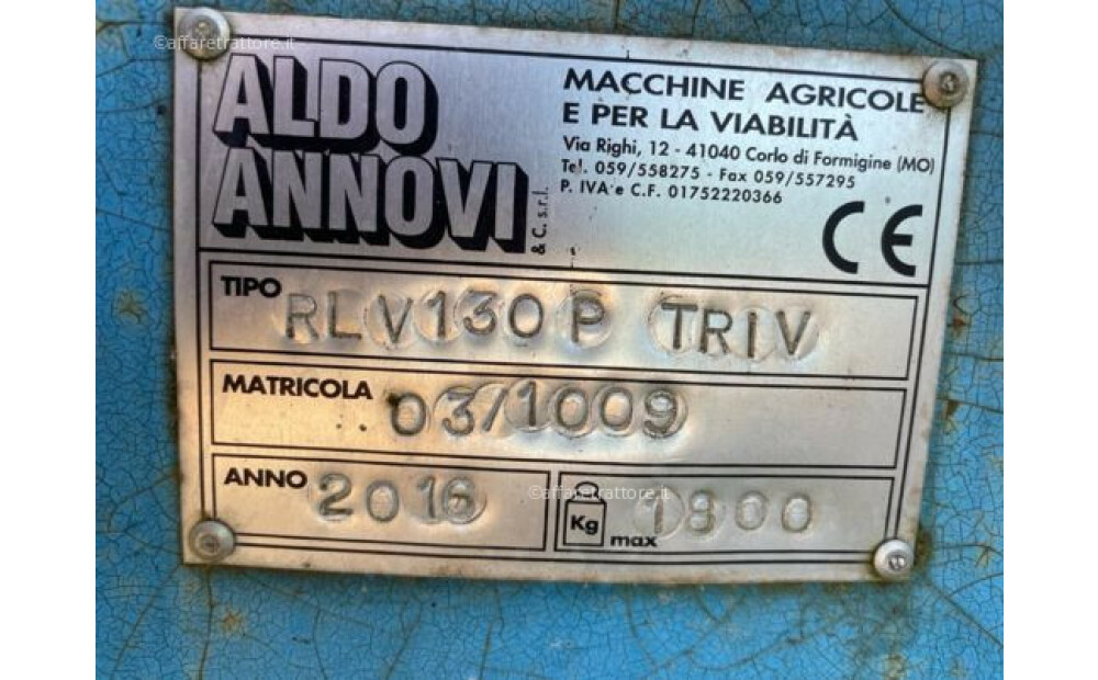 Aldo Annovi RLV 130 P TRIV Rabljeno - 5