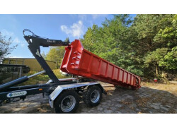 EkoAgri Hakenliftanhänger / Hooklift trailer / Remorque porte caisson / Hooklift trailer 12 t Novo